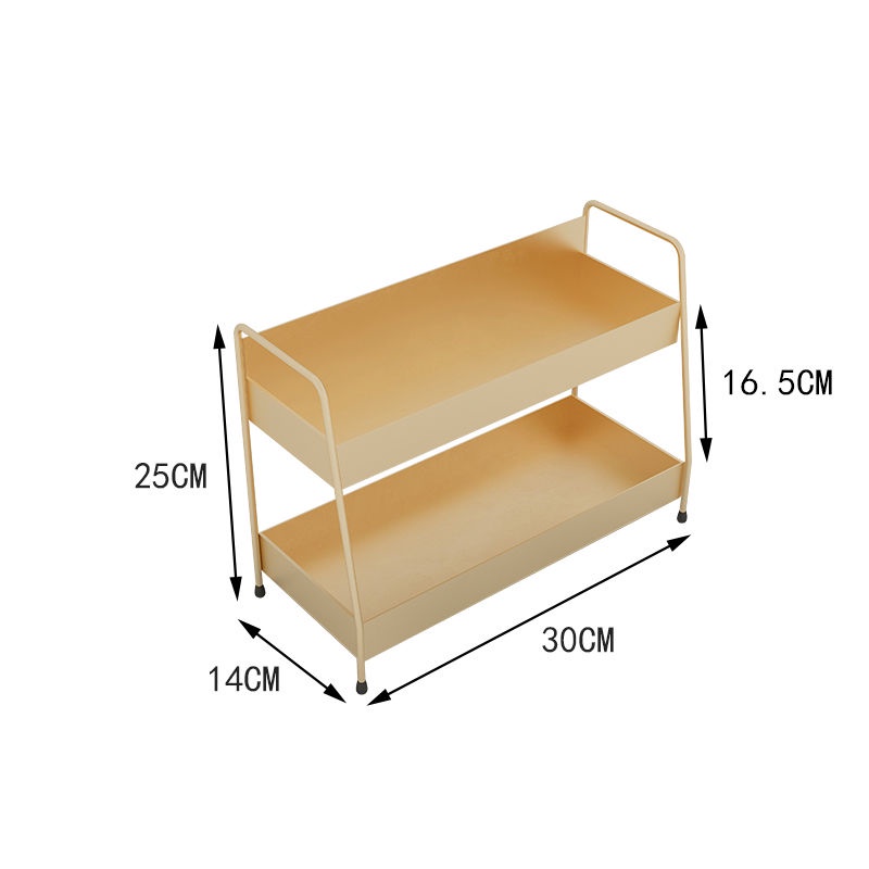 Giá đỡ trưng bày mỹ phẩm bằng sắt phong cách Bắc Âu