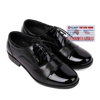 Giày mọi nam da bò màu đen PH7116