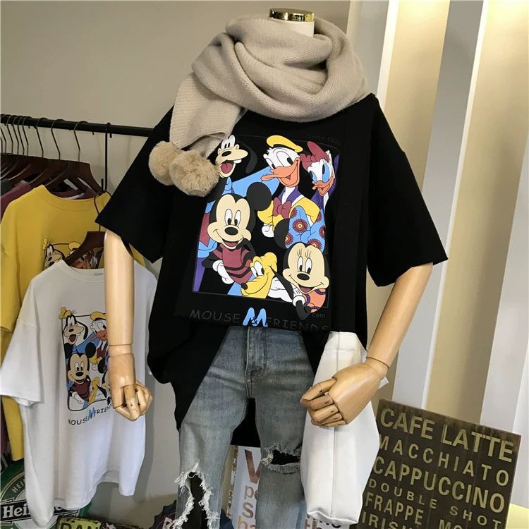 [55] [HÌNH THẬT]áo thun nữ ⚜️FREESHIP⚜️ Thun Nữ Hàng Unisex Phông Nữ Quảng Châu [Thun Nu] | BigBuy360 - bigbuy360.vn