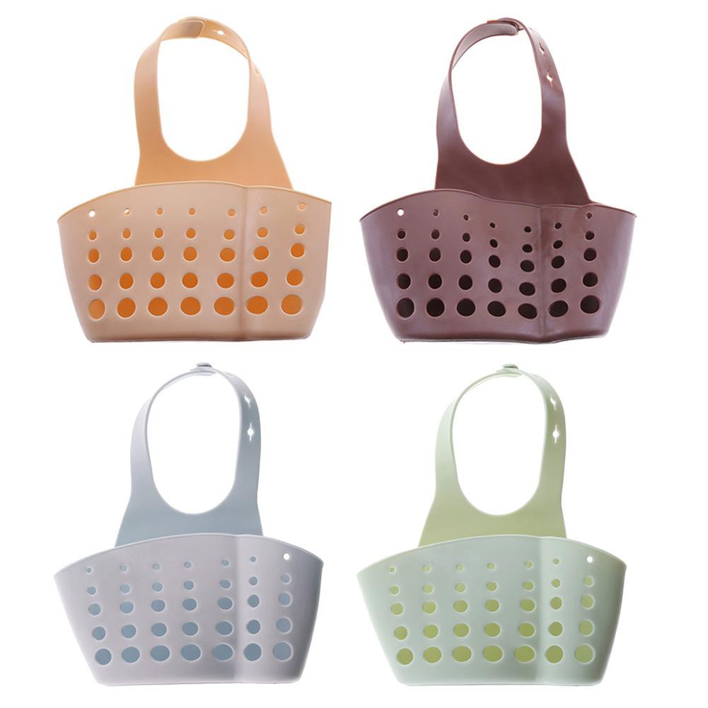 Rổ đựng đồ treo tường có khe ráo nước kiểu dáng sáng tạo