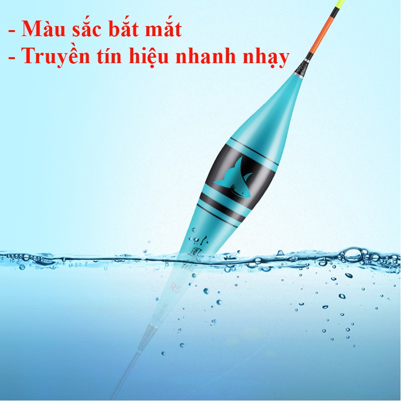 Phao câu đài Nano Rice Fishing tăm xoắn 3D phao cau cá  truyền thông tin siêu nhạy cao cấp PC-20