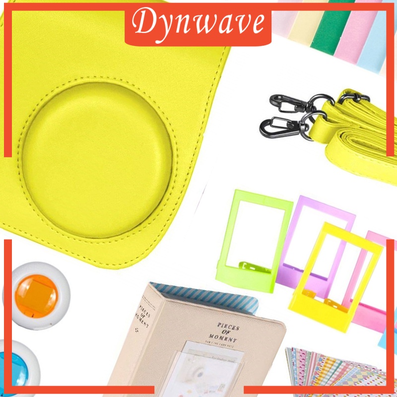 [DYNWAVE] Accessories Bundle Kit For Fujifilm Instax Mini 9 Camera With Straps