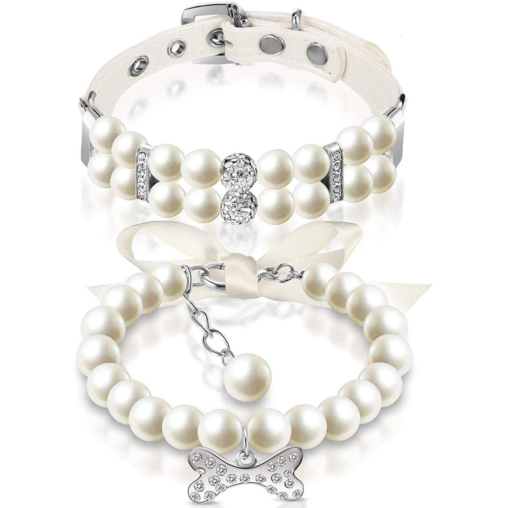 Vòng Cổ Chó DAPHS Da Mèo|Dây Đeo Cổ Hình Mèo Đáng Yêu