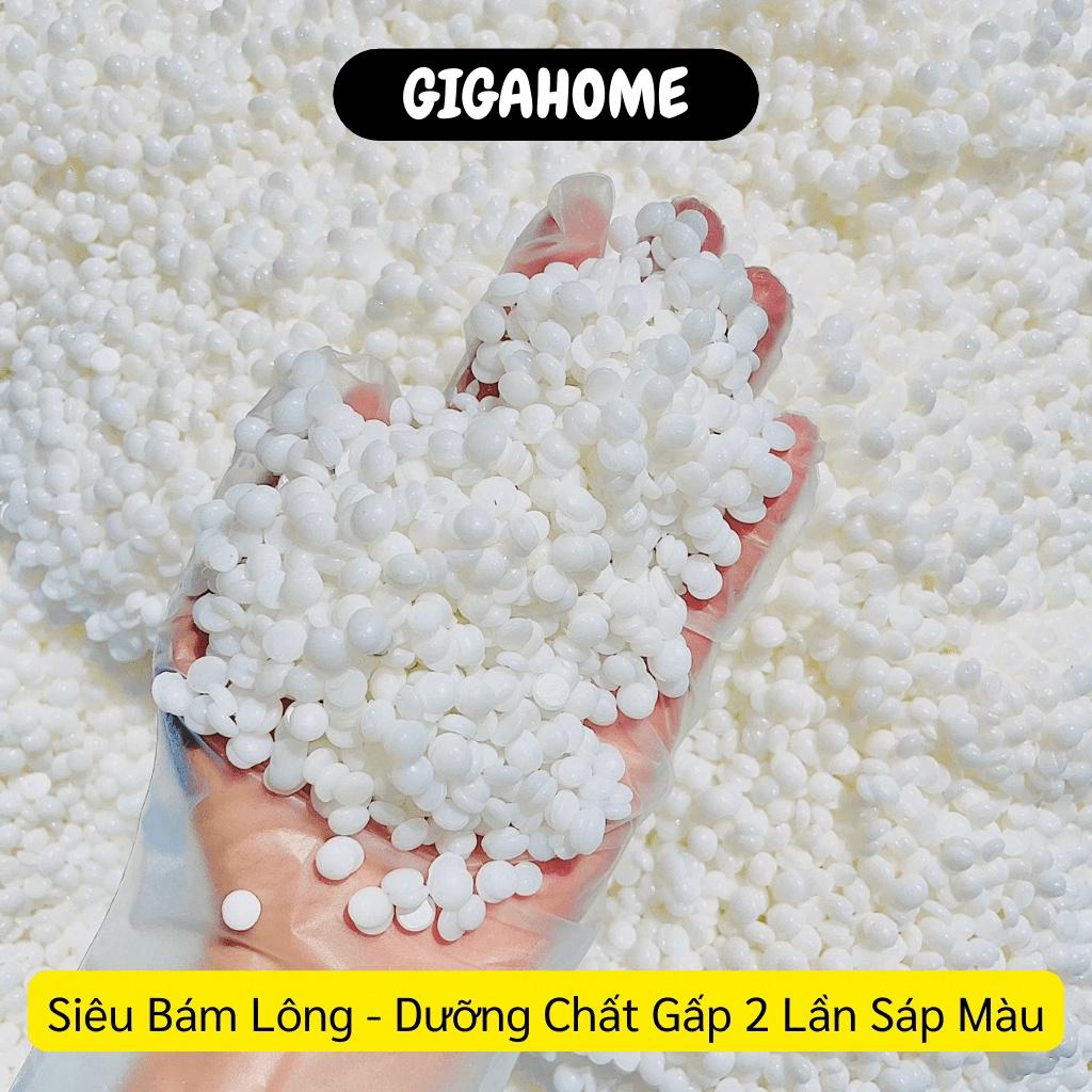 Sáp Wax Lông Trong Suốt GIGAHOME Thơm Hoa Nhài Siêu Bám Lông 100gram 1010