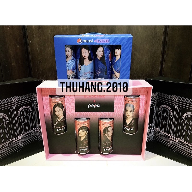 (Lon 330ml) PEPSI x BLACKPINK Phiên Bản Giới Hạn Có Chữ Ký 2021