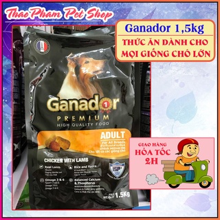 Thức Ăn Hạt Khô Cho Tất Cả Các Giống Chó Vị Gà Và Cừu Ganador 1,5KG