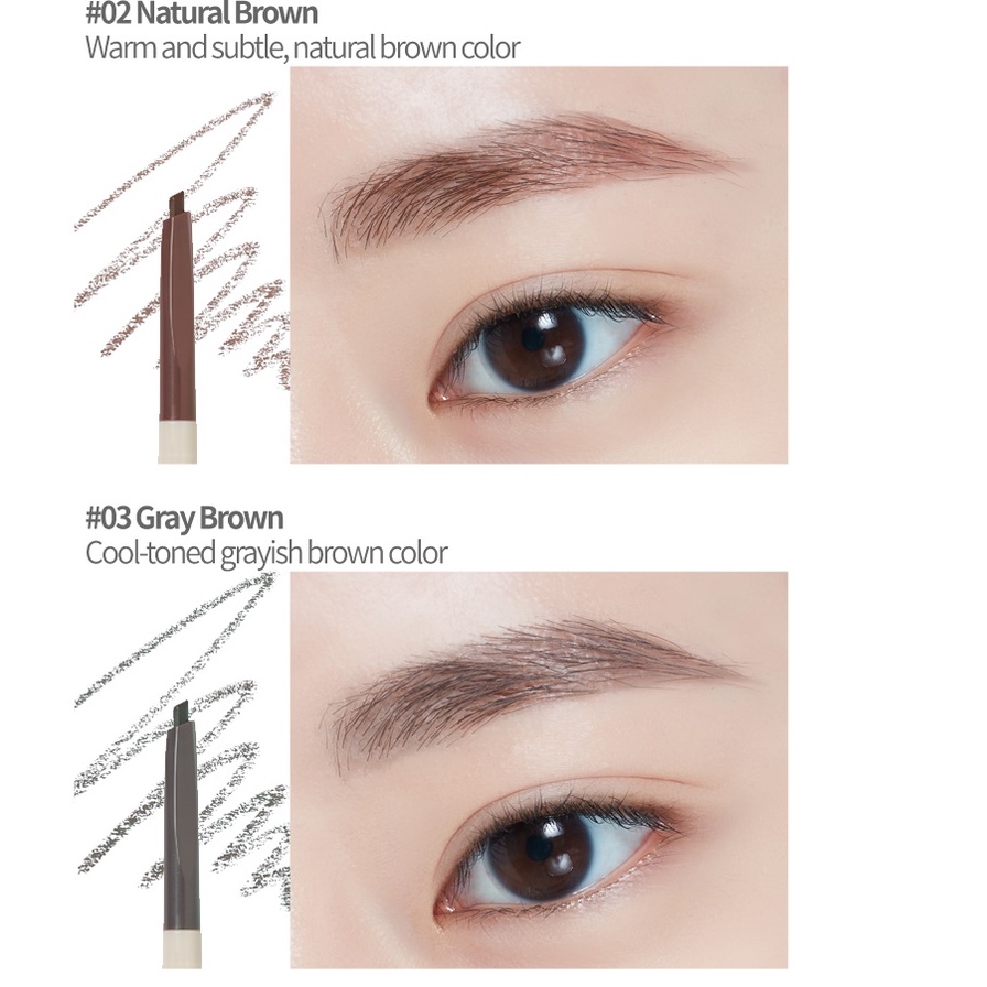 Bút chì kẻ lông mày ETUDE Bare Edge Slim Brow 0.1g