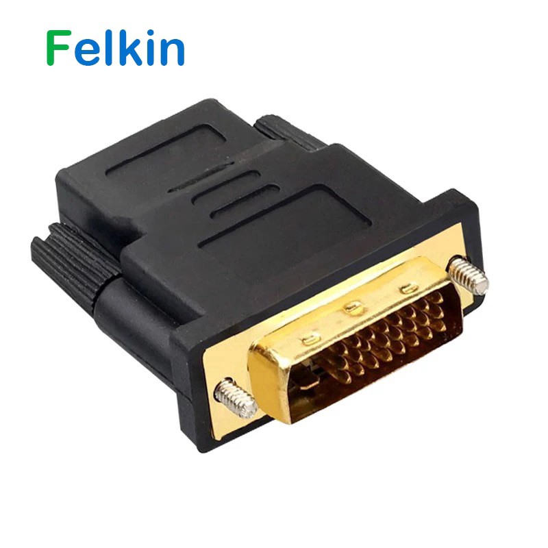 Cáp chuyển đổi mạ vàng 24K sang cổng HDMI DVI 24 + 1 Pin 1080P-16Th