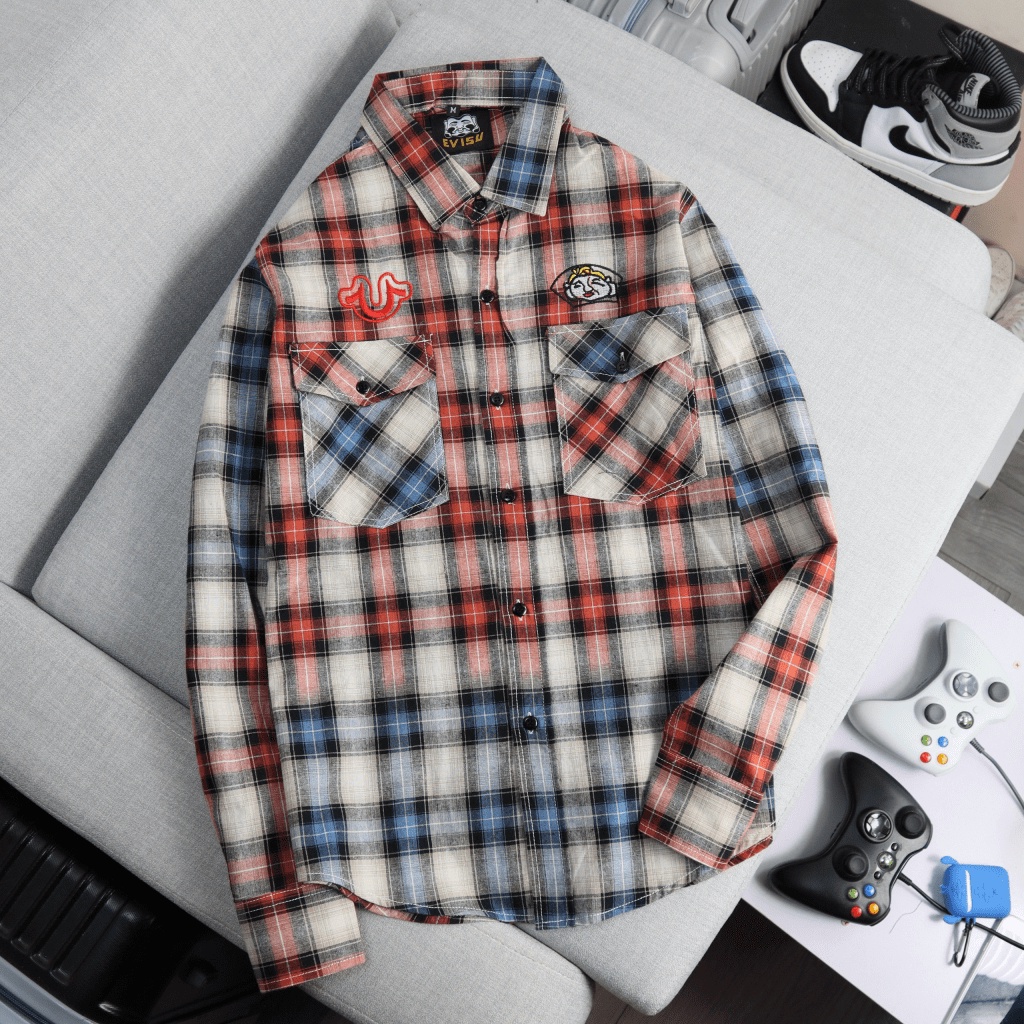 (HCM) ÁO SƠ MI NAM TAY DÀI CARO CỰC HOT CHO CÁC BẠN TRẺ THỜI TRANG TINH TẾ HOT HIT 2022 KME STORE