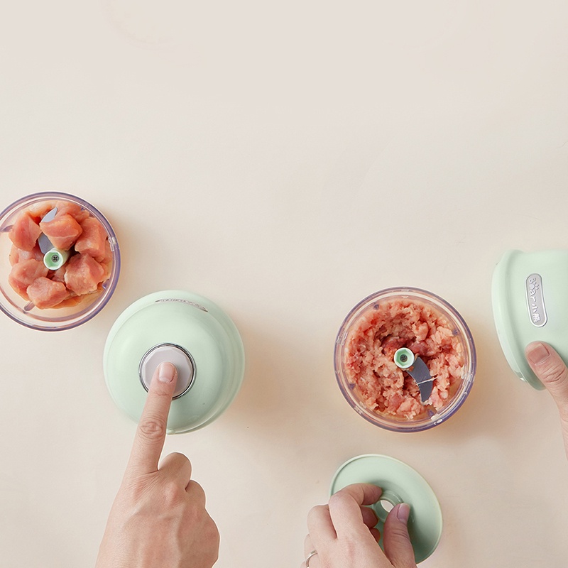 Bear Electric Food Chopper Máy gia dụng sạc USB QSJ-E40B1