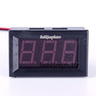 Đồng hồ đo Volt DC 5.0-120V - Đỏ
