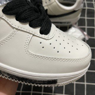 Giày Sneaker ⚡Free Ship⚡ giày Thể Thao AF1 LOW Trắng Hoa Cúc Sơn Đế Form Nam Nữ Phù - Hàng Full Box + Bill