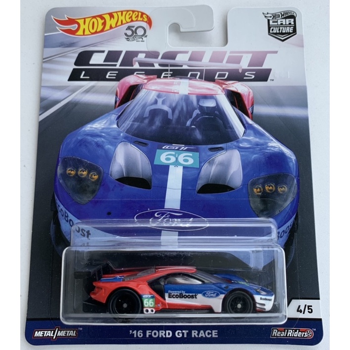 Hot Wheels Premium ‘16 Ford GT Race