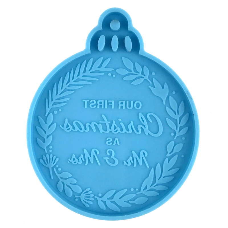 Sa Khuôn Silicone Làm Móc Khóa Hình Cây Thông Giáng Sinh DIY