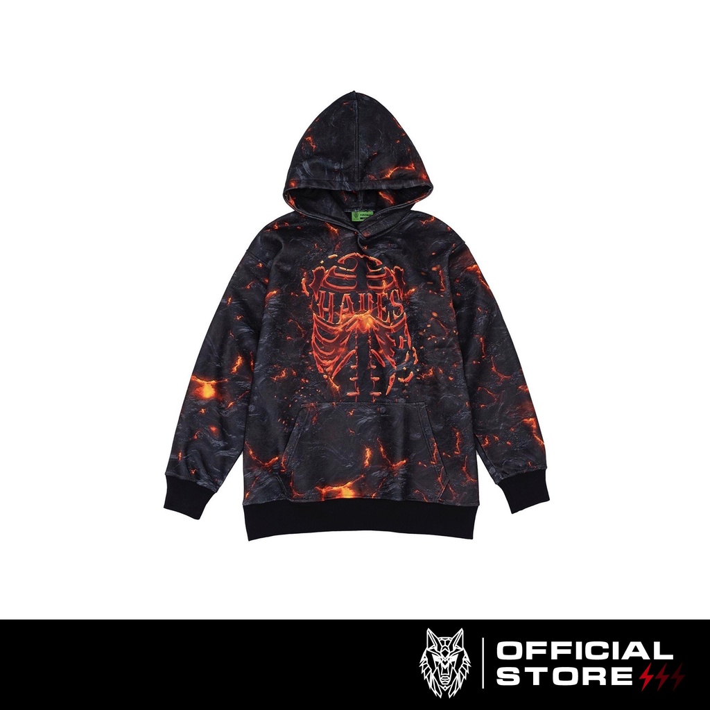 Áo Hoodie Mũ Trùm Unisex SKELETON Nỉ Cotton - HADES Brand Chính Hãng