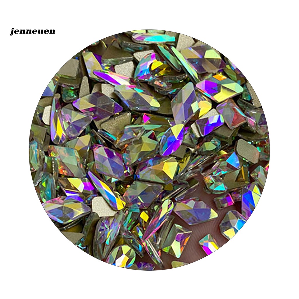 [Hàng mới về] Túi 50 hạt đính trang trí móng tay 3d lấp lánh