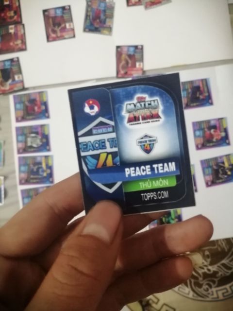 Thẻ cầu thủ poca Match attax 2019/20 thiết kế in theo yêu cầu