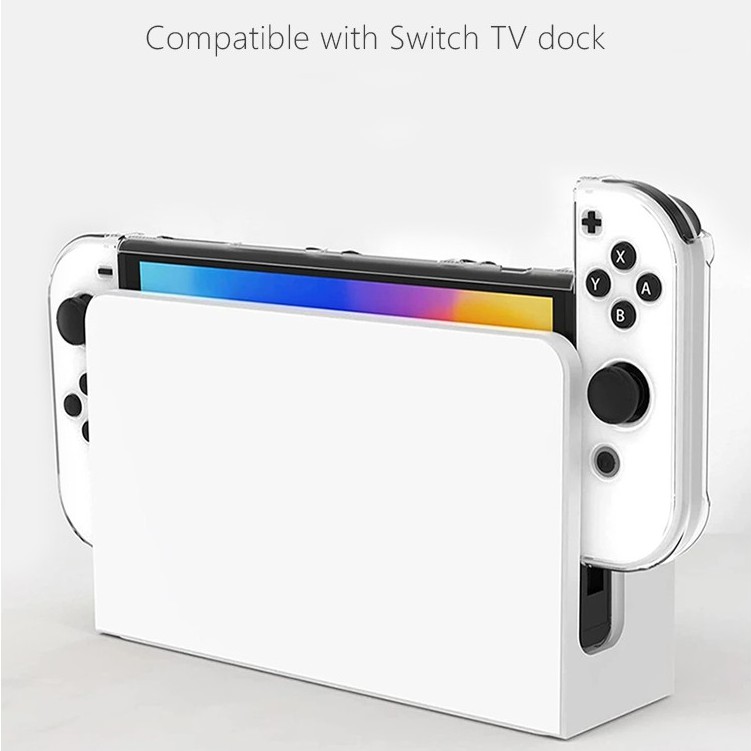 Ốp Lưng Rời Dành Cho Máy Game Nintendo Switch OLED Model - Trong Suốt