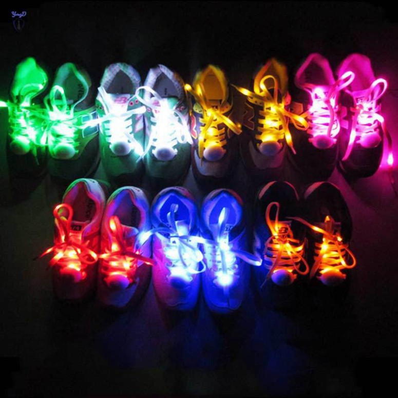 Dây giày đèn LED phát sáng độc đáo