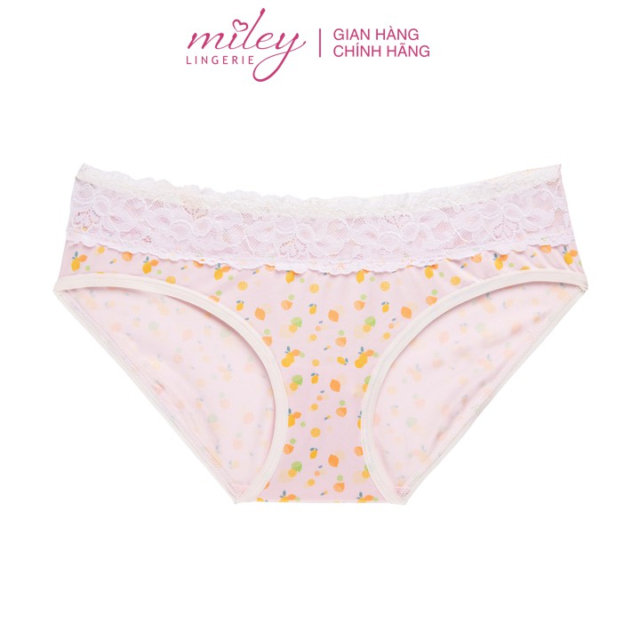 Quần Lót Thun Lạnh Họa Tiết Lưng Ren Lớn Miley Lingerie FMP-74 | BigBuy360 - bigbuy360.vn