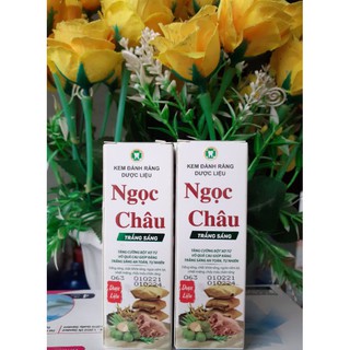 Kem đánh răng Ngọc Châu trắng sáng 20g