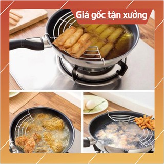 Vỉ gác chảo inox 304 size 24-26cm
