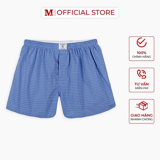 Quần đùi nam mặc nhà Walrus Thời Trang M2 M0200183 quần short mùa hè cotton ống rộng chất mát đi biển