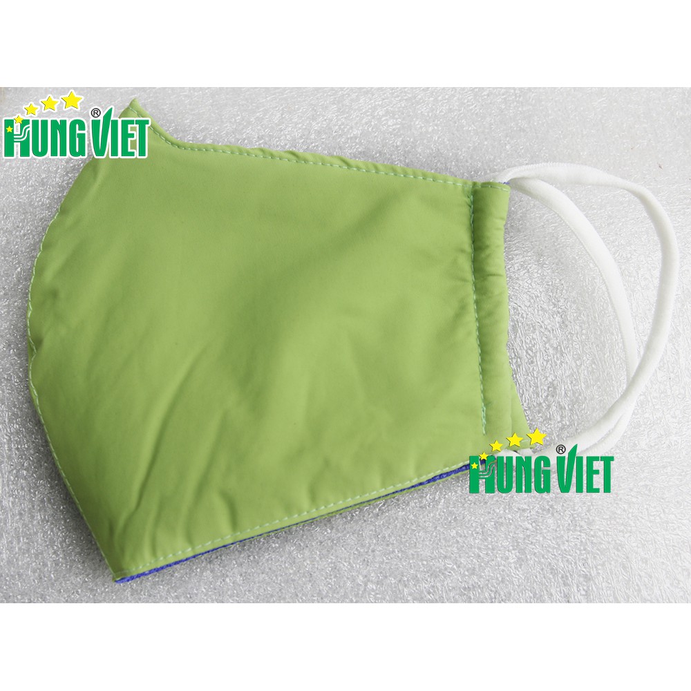 Khẩu trang chống nước đi mưa PU cao cấp chất vải Hàn Quốc