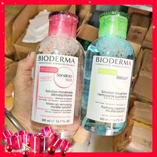 Nước tẩy trang Bioderma 500ml chính hãng (Nắp Nhấn)