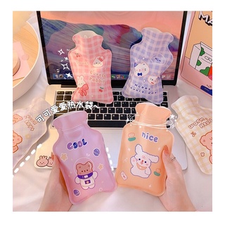 Túi chườm nóng lạnh mini túi sưởi làm ấm giảm đau bụng hình thỏ gấu dễ thương Nami