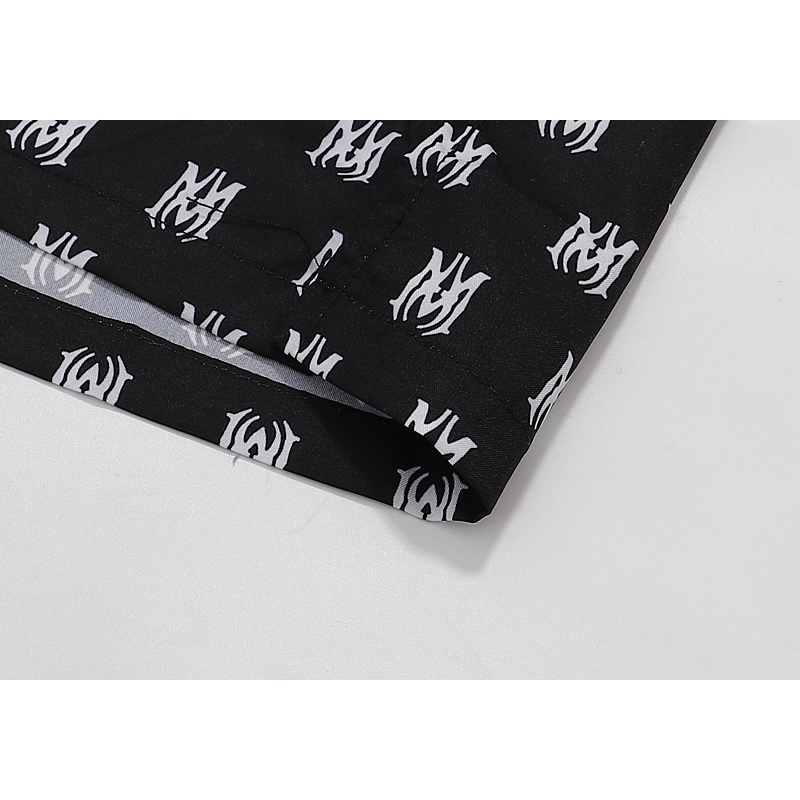 Áo Sơ Mi Tay Ngắn In Hình con Đường Phố Mỹ Cổ Điển Thời Trang Mùa Hè