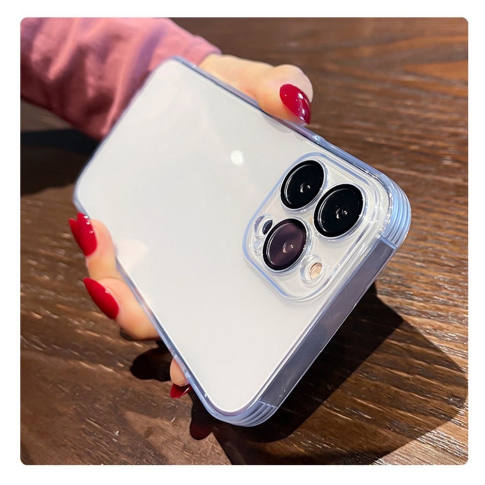 Ốp Điện Thoại TPU Mềm Chống Sốc Bảo Vệ Toàn Diện Cho iPhone 13 Pro MAX 14 Pro MAX Plus