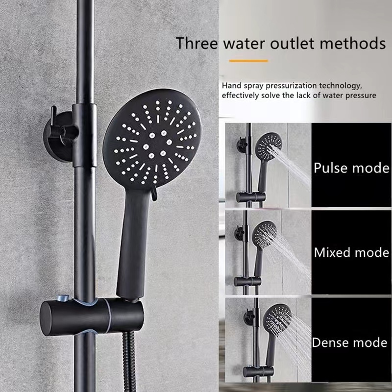 Vòi Hoa Sen Áp Suất Cao 4 Trong 1 Bằng Thép Không Gỉ 304