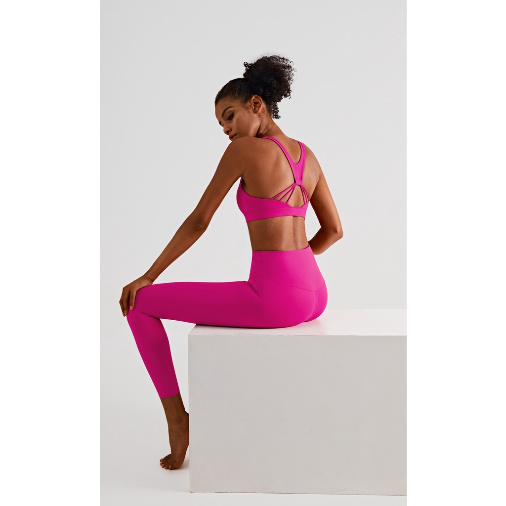 AirActive Set đồ thể thao nữ Áo ngực lưng đẹp chống sốc + chéo nâng hông quần tập yoga quần thể thao