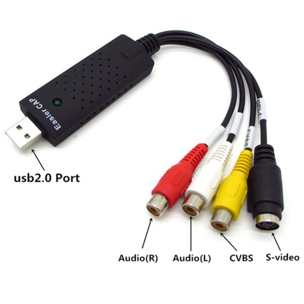 ĐỔI USB -&gt; SVIDEO DC 60 , ĐỔI EASY CÁP USB