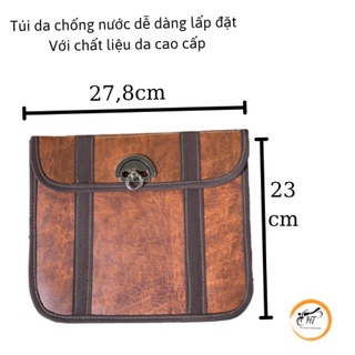 Túi da treo xe đạp