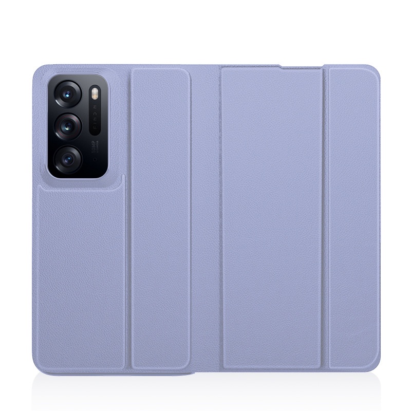 Bao Da Điện Thoại Siêu Mỏng Màu Trơn Kiểu Doanh Nhân Cho OPPO Find N