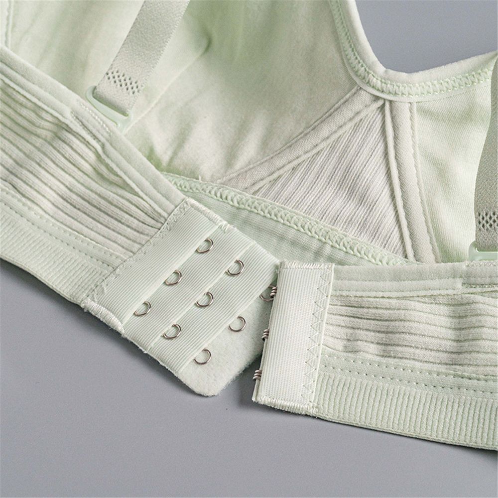 Áo lót vải cotton siêu mỏng không gọng thoải mái thời trang mùa hè cho nữ