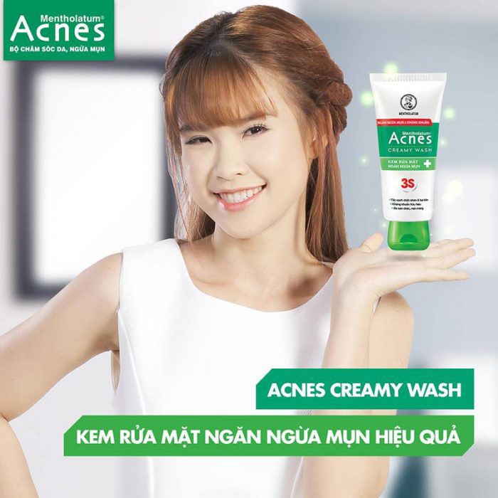 Kem rửa mặt ngăn ngừa mụn Acnes Creamy Wash