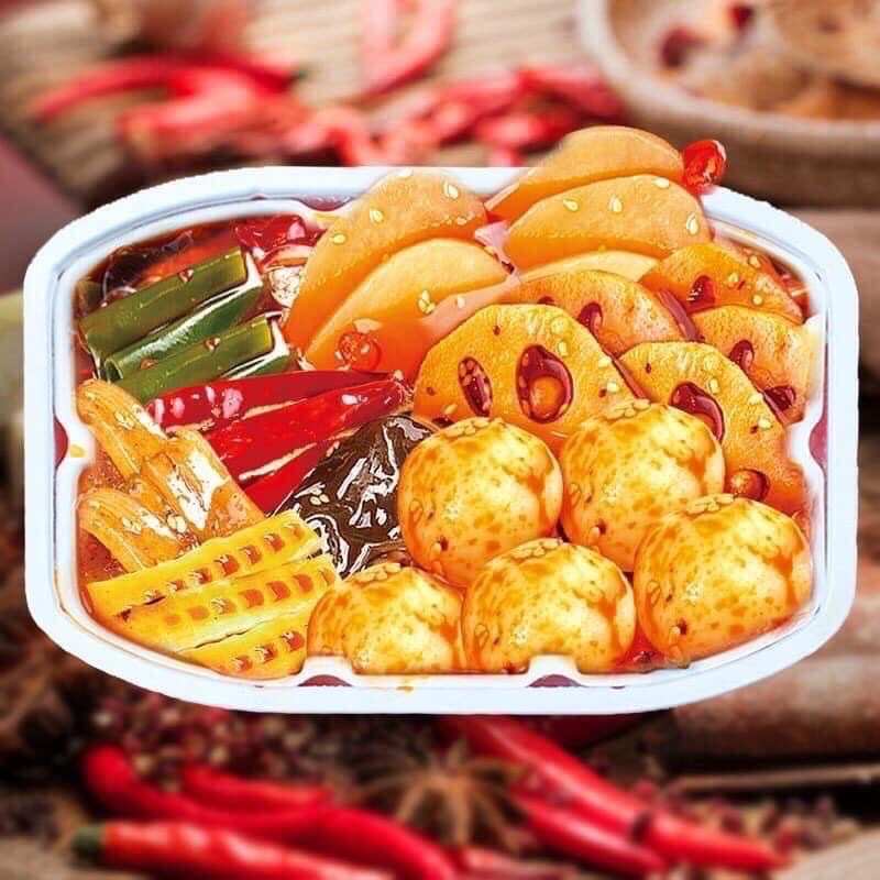 Lẩu tự sôi bò viên