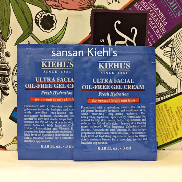 Kem dưỡng ẩm cho da dầu và mụn Kiehl's Ultra Facial Oil-Free Gel-Cream Sample | BigBuy360 - bigbuy360.vn