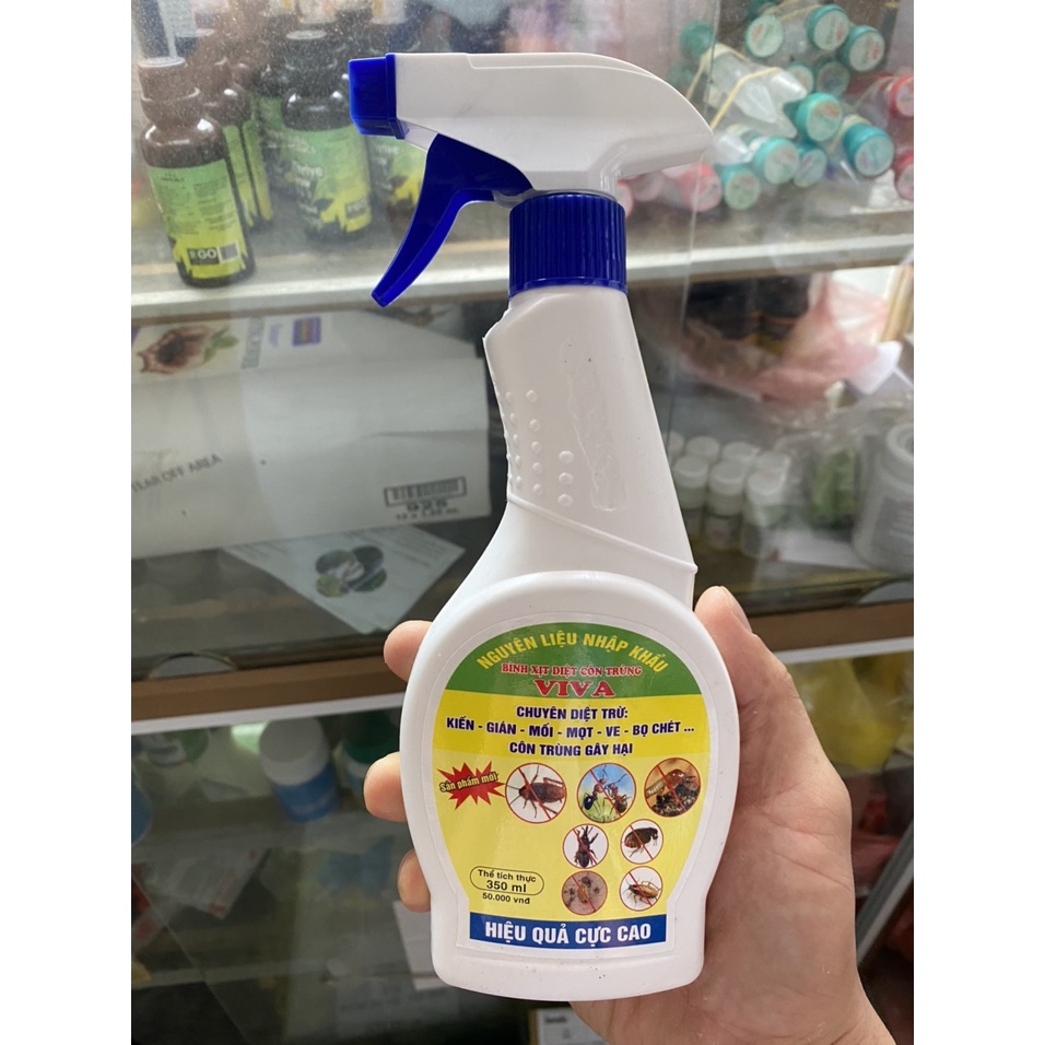 Bình xịt Ve Chó & Kiến - Gián - Mối - Bọ Chét (chai 350ml - 500ml) -Bình xịt côn trùng