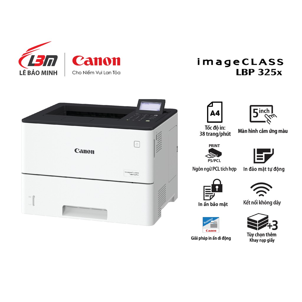 [Mã ELCL12 giảm 9% đơn 300K] Máy in laser đa chức năng Canon LBP325x- chính hãng