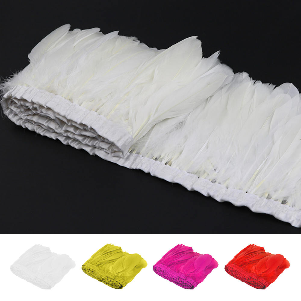 Cuộn Dây Ruy Băng Satin Đính Lông Vũ Dùng Trang Trí Đầm Dự Tiệc | BigBuy360 - bigbuy360.vn