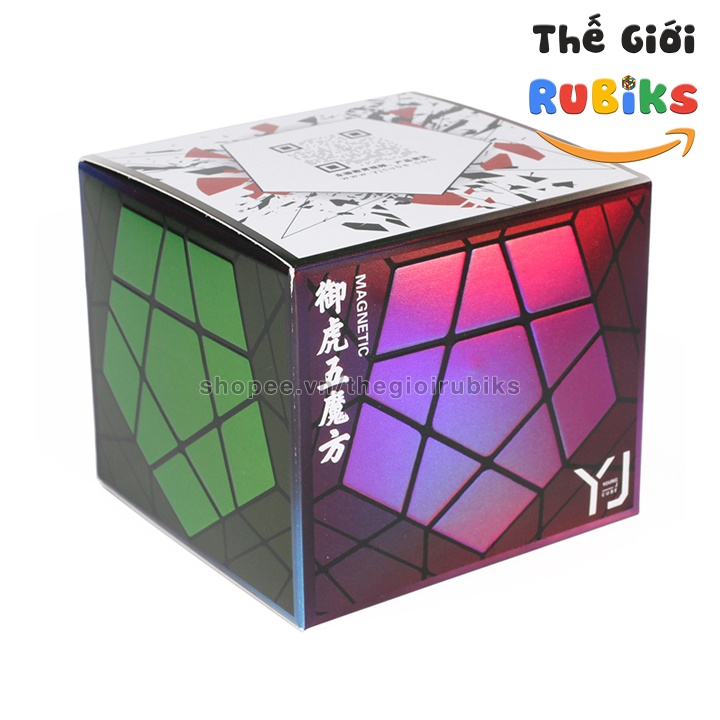 Rubik Megaminx 3x3 YJ YuHu V2 M Có Nam Châm. Rubic Biến Thể 12 Mặt Đồ Chơi Giáo Dục Thông Minh Giải Trí.