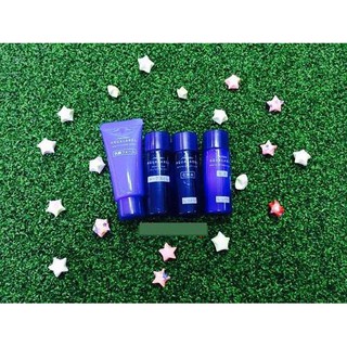 Set mini shiseido aqualabel màu xanh 4 món BỘ KEM DƯỠNG DA SHISEIDO DÒNG AQUALABEL MINI