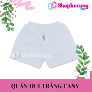 QUẦN ĐÙI TRẮNG FANY CHO BÉ
