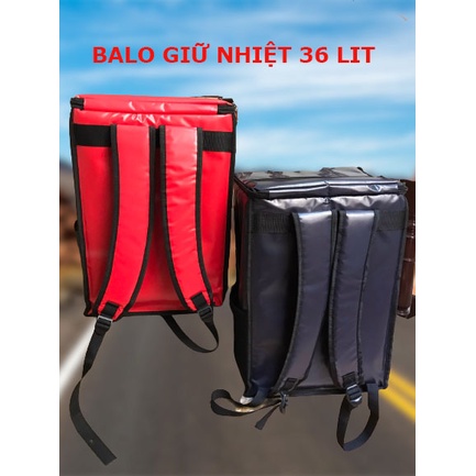 Balo giữ nhiệt 2 màu-giao hàng, du lịch, đựng đồ-Bestrong