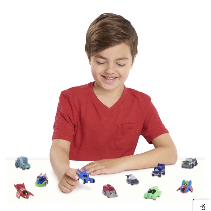 Set PJ mask 10 xe mini hàng usa