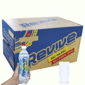 Thùng 24 Chai Nước Ngọt Revive Muối Khoáng 500ml